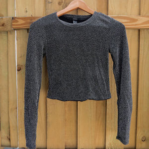 Long sleeve Crop Top